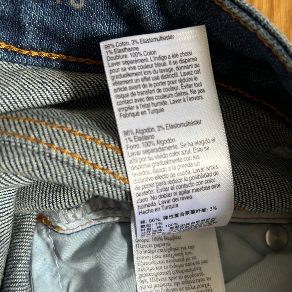 Oasis Jeans Sharp Straight Leg Ruby - image 8